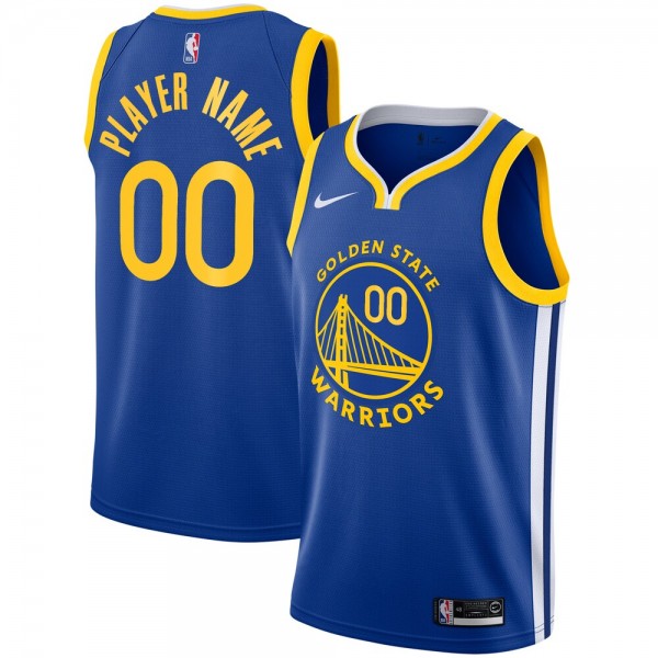 Golden State Warriors Trikot Benutzerdefinierte 2020-2021 Nike Icon Edition Swingman - Herren